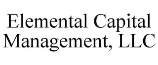 ELEMENTAL CAPITAL MANAGEMENT, LLC