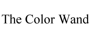 THE COLOR WAND