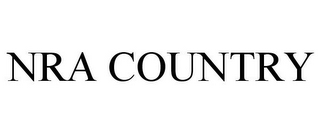 NRA COUNTRY