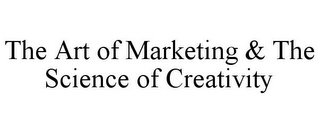 THE ART OF MARKETING & THE SCIENCE OF CREATIVITY