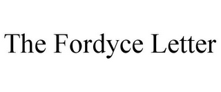 THE FORDYCE LETTER