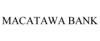 MACATAWA BANK