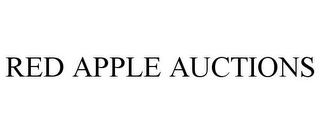 RED APPLE AUCTIONS