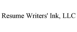 RESUME WRITERS' INK, LLC