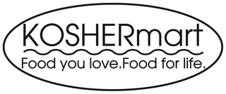 KOSHERMART FOOD YOU LOVE. FOOD FOR LIFE.