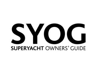 SYOG SUPERYACHT OWNERS' GUIDE