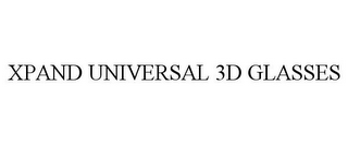 XPAND UNIVERSAL 3D GLASSES