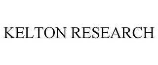 KELTON RESEARCH