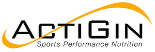 ACTIGIN SPORTS PERFORMANCE NUTRITION