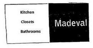 KITCHEN CLOSETS BATHROOMS MADEVAL