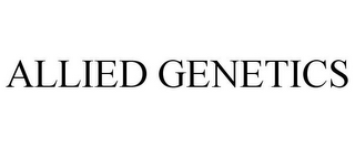 ALLIED GENETICS