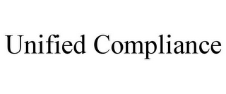 UNIFIED COMPLIANCE