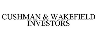 CUSHMAN & WAKEFIELD INVESTORS