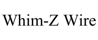 WHIM-Z WIRE