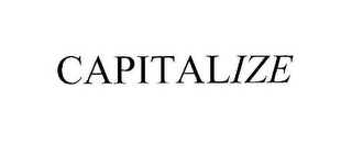 CAPITALIZE