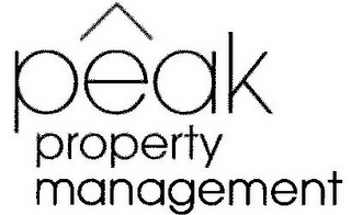 PEAK PROPERTY MANAGEMENT