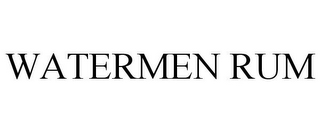 WATERMEN RUM