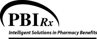 PBIRX INTELLIGENT SOLUTIONS IN PHARMACY BENEFITS