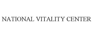 NATIONAL VITALITY CENTER