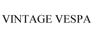VINTAGE VESPA
