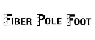 FIBER POLE FOOT