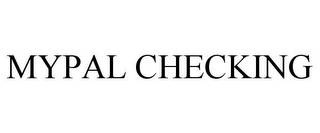 MYPAL CHECKING