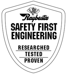 RAYBESTOS SAFETY FIRST ENGINEERING RESEARCHED TESTED PROVEN