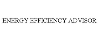 ENERGY EFFICIENCY ADVISOR