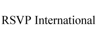 RSVP INTERNATIONAL