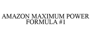 AMAZON MAXIMUM POWER FORMULA #1