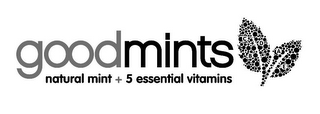 GOODMINTS NATURAL MINT + 5 ESSENTIAL VITAMINS ABCDE