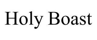 HOLY BOAST