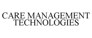 CARE MANAGEMENT TECHNOLOGIES