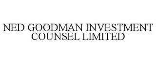 NED GOODMAN INVESTMENT COUNSEL LIMITED