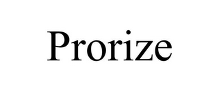 PRORIZE