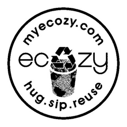 MYECOZY.COM HUG. SIP. REUSE ECOZY