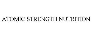 ATOMIC STRENGTH NUTRITION