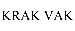 KRAK VAK