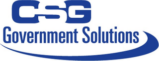 CSG GOVERNMENT SOLUTIONS