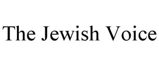 THE JEWISH VOICE
