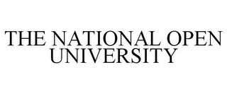 THE NATIONAL OPEN UNIVERSITY