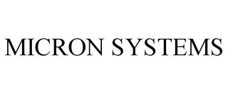 MICRON SYSTEMS