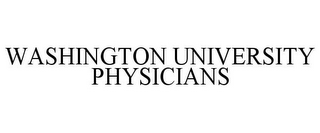 WASHINGTON UNIVERSITY PHYSICIANS