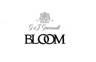 G&J GREENALL BLOOM ALTA PETO EST. 1761