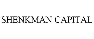 SHENKMAN CAPITAL