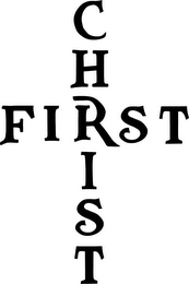 CHRIST FIRST