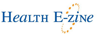 HEALTH E-ZINE