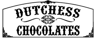 DUTCHESS CHOCOLATES