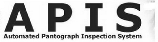 APIS AUTOMATED PANTOGRAPH INSPECTION SYSTEM