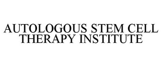 AUTOLOGOUS STEM CELL THERAPY INSTITUTE